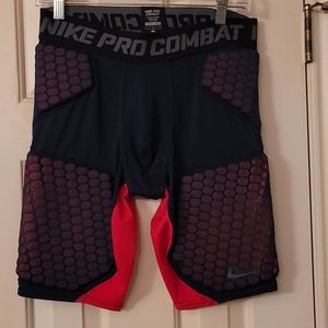 Nike fully padded football shorts
